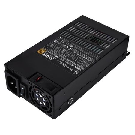 SILVERSTONE SilverStone Technologies FX350-G 350 watt 80 Plus Gold Power Supply with Fixed Cables; Black FX350-G
